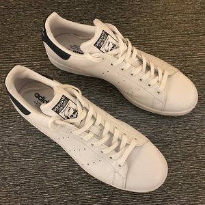 Adidas Stan Smith White w/ blue 11.5